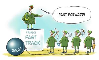 Fast-Track Road in the Slow Lane