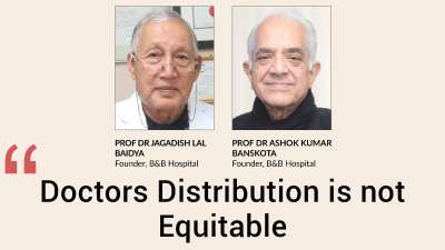 Doctors Distribution is not Equitable