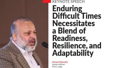 Enduring Difficult Times Necessitates a Blend of Readiness, Resilience, and Adaptability : Keynote Speech : 8th Newbiz Business Conclave And Awards
