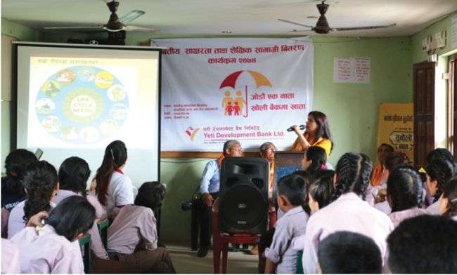 Yeti Devt Bank Conducts Financial Literacy Program