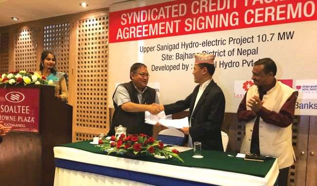4 Commercial Banks Pledge Consortium Loan to Upper Sanigad Hydropower