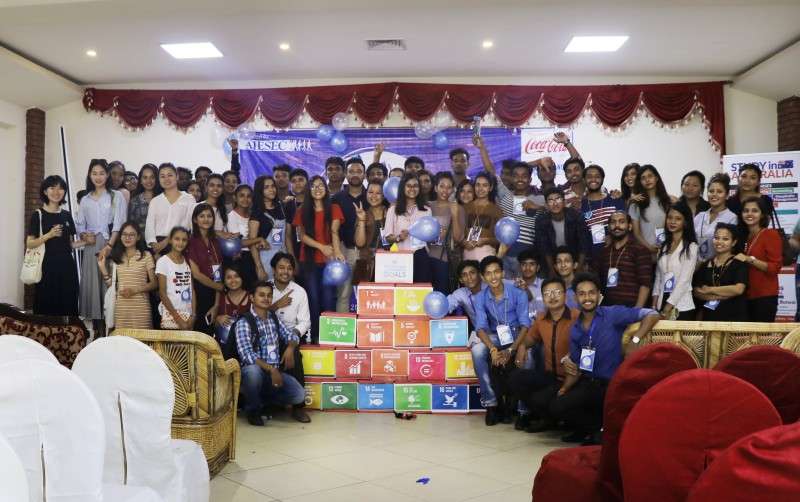 Coca-Cola partners with AIESEC Lumbini to hold Youth Speak Forum