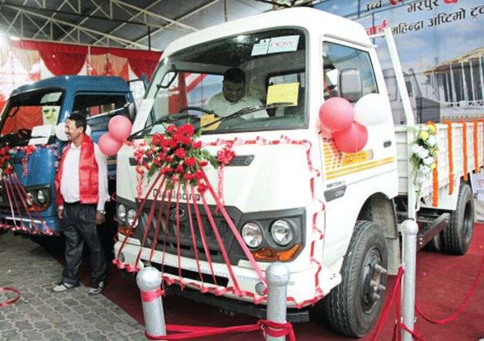 Mahindra Unveils Two New Models of Trucks