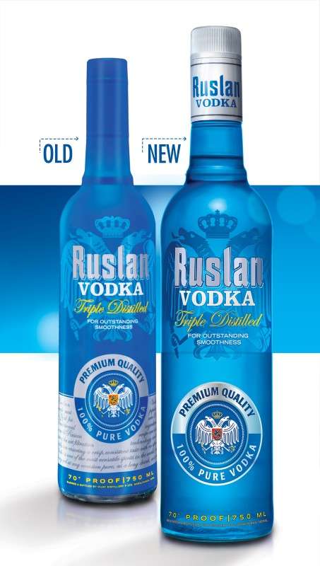 Ruslan Vodka hits the Market in New Packaging