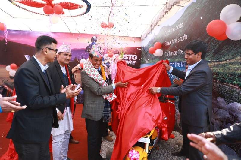 Agni Motoinc launches Mojo in Pokhara