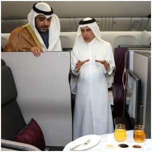Qatar Airways unveils its patented Qsuite