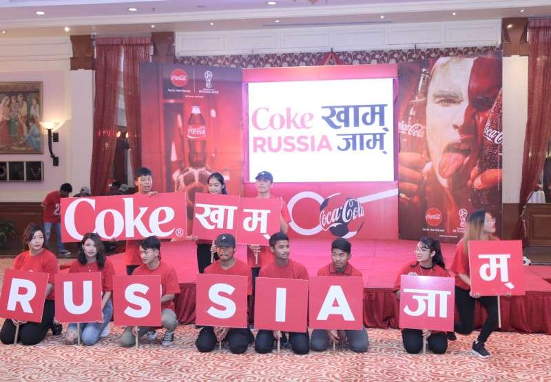 Coke Nepal launches World Cup Campaign