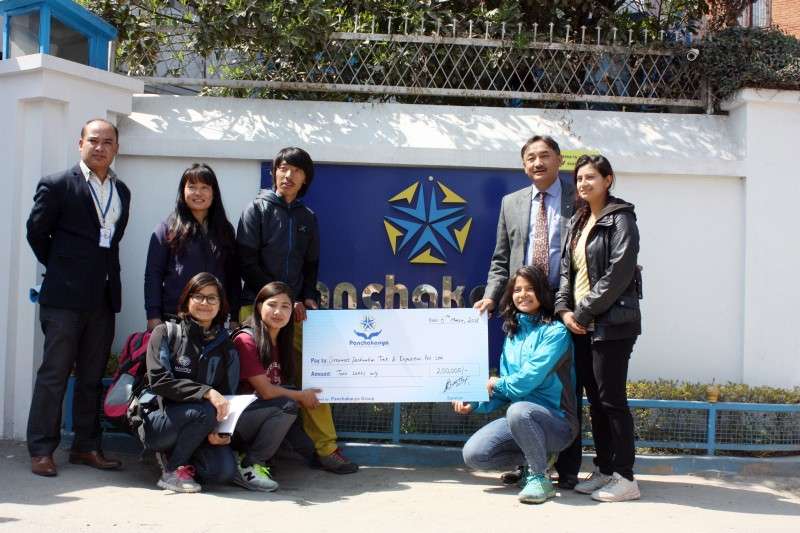 Panchakanya Group Supports Everest Expedition Team