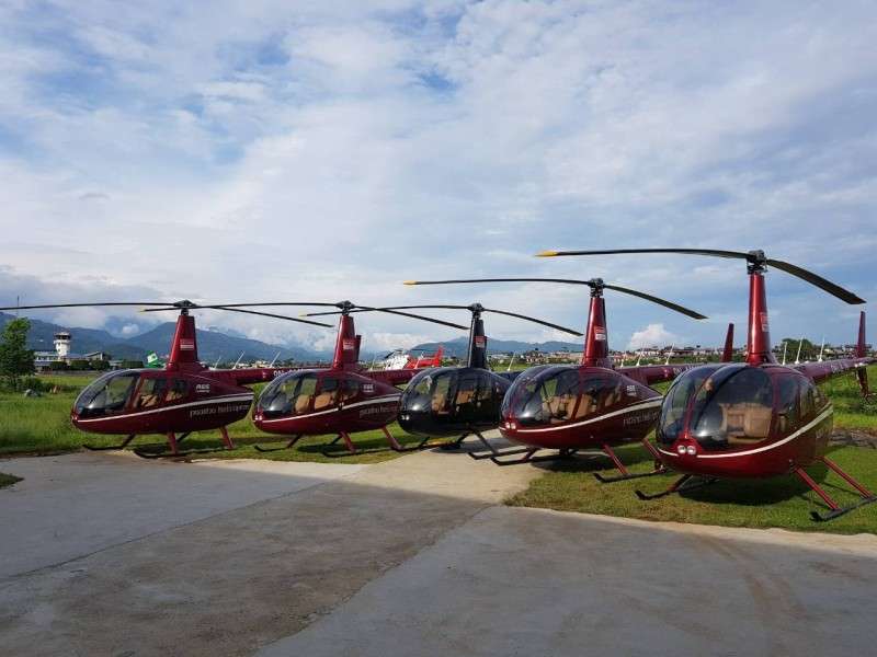 Prabhu Helicopters has 5 choppers in its fleet