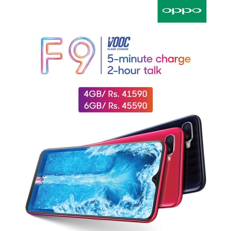 OPPO Starts Sale of F9 across Nepal