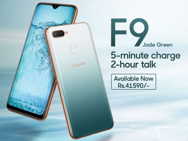 OPPO Launches F9 Jade Green in Nepal