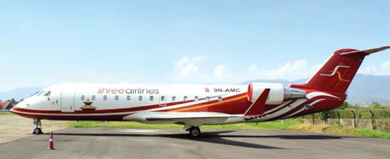 Shree Airlines gets Permission to Operate Int’l Flights with its Bombadier Jets