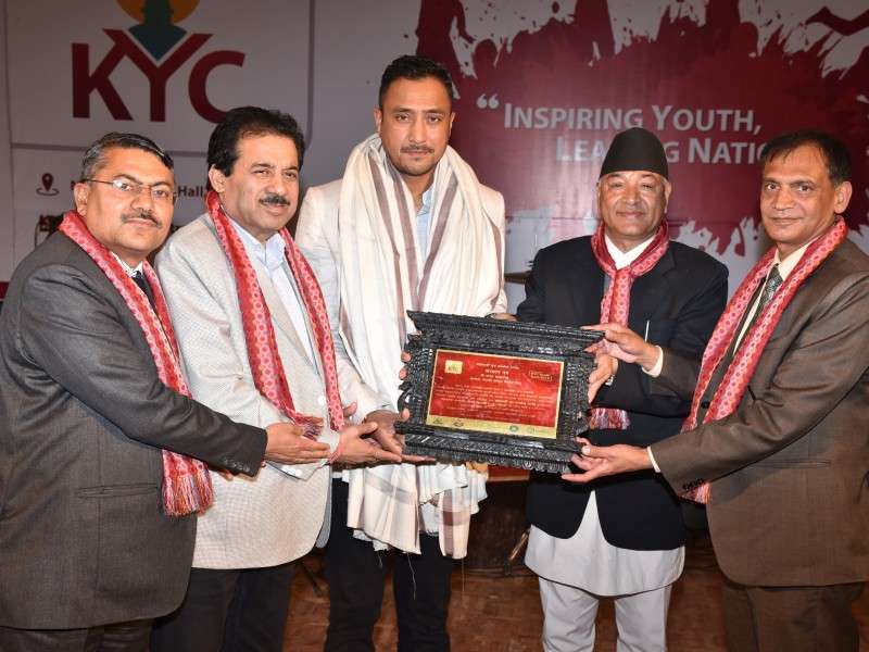 Paras Khadka Named Youth Icon 2019