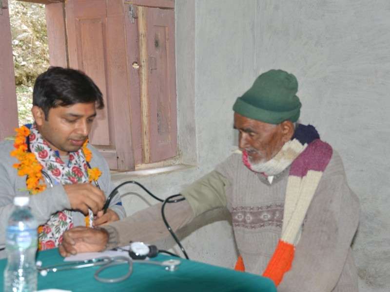 National Life Insurance Company conducts Free Health Camp in Bajhang