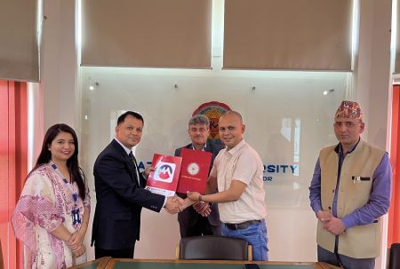 Muktinath Development Bank Provides Financial Assistance to KU for Green Hydrogen Energy Research