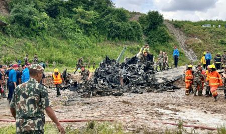 18 Dead, Pilot Survives as Saurya Airlines Plane Crashes at TIA during Takeoff (with namelist)