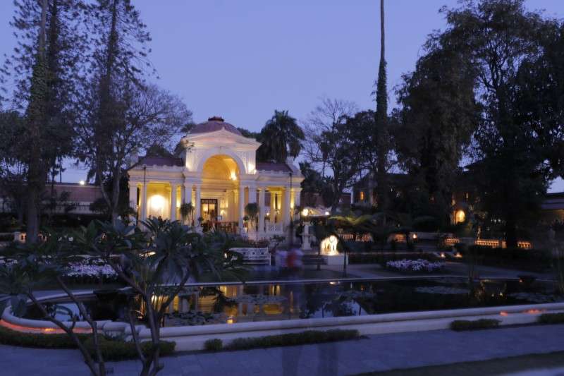 A beautiful view of Garden of Dream at Keshar Mahal, Thamel, which has become an attractive destination for domestic as well as foreign tourists. Photo: Pradip Luitel/Aarthik Abhiyan