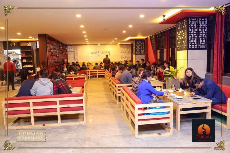 This handout photo shows the opening of a branch of Australia-based The Muglan Restaurant in Pokhara. Rajman Thakali has been operating the restaurant in Australia since the last seven years and has now decided to extend the branch in Nepal without compromising the standards of Australia. Photo Courtesy: The Muglan Restaurant