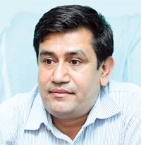 Ram Krishna Prasain, Managing Director Shikhar Shoe