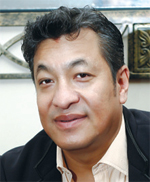 Anup Bahadur Malla, President of Nepal Carpet Exporters’ Association,