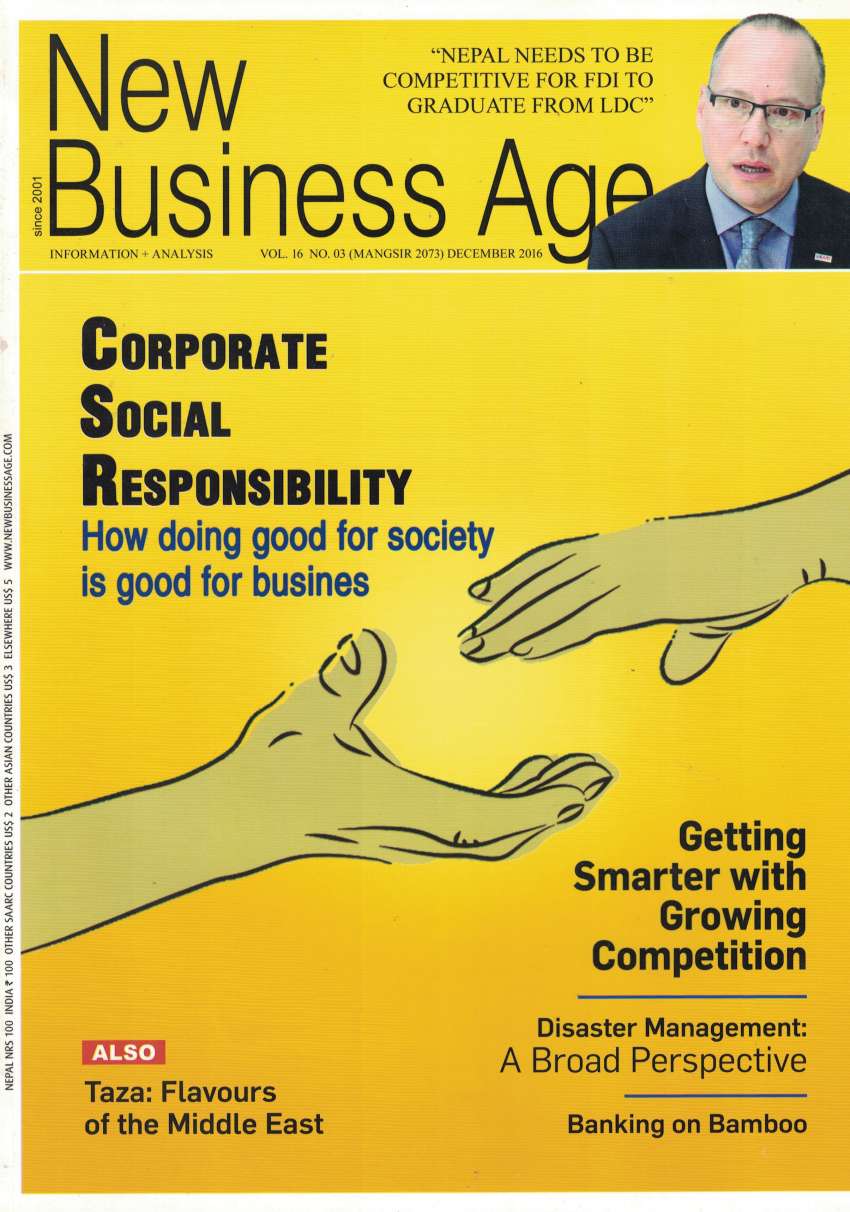 December 2016 New Business Age Leading English Monthly Business