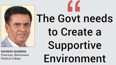 The Govt needs to Create a Supportive Environment