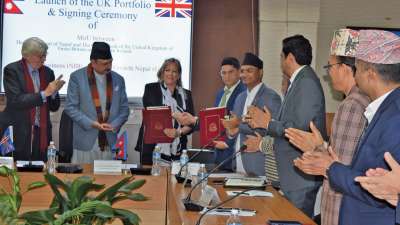 UK Launches new £400m Development Portfolio for Nepal