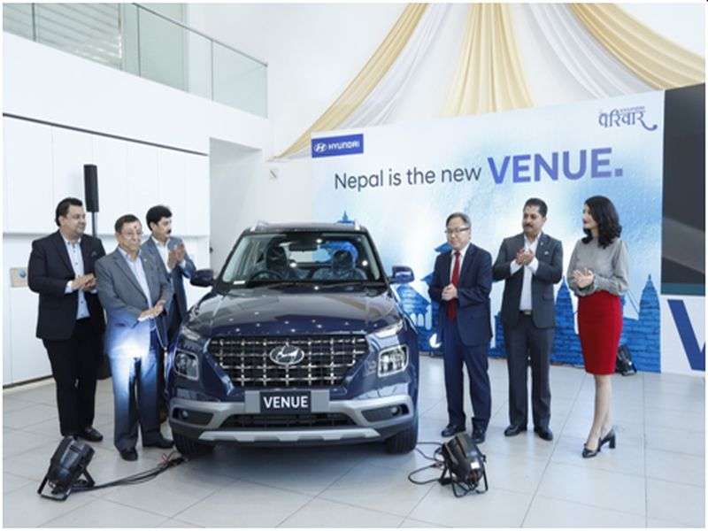 Hyundai  Rolls Out Venue in Nepal