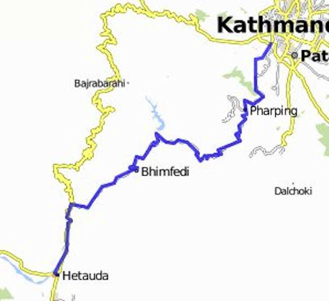 People Start Leaving Kathmandu Valley by Foot