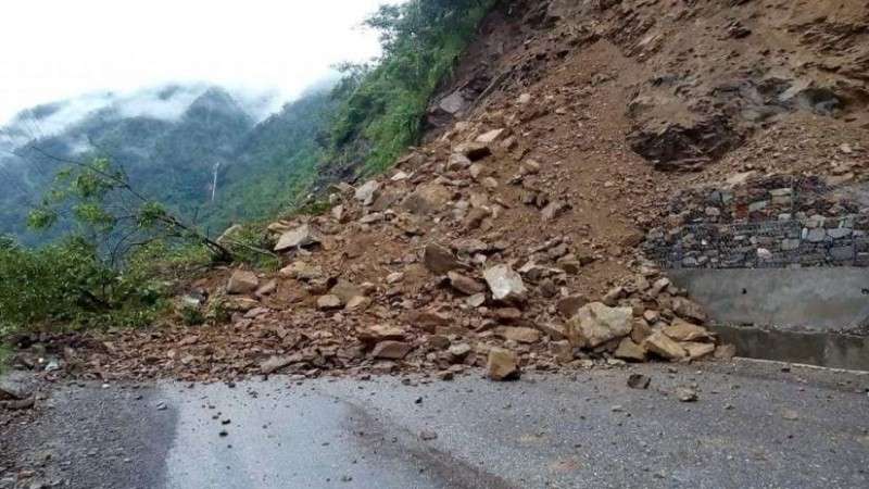 Landslides, Floods Obstruct Different Highways