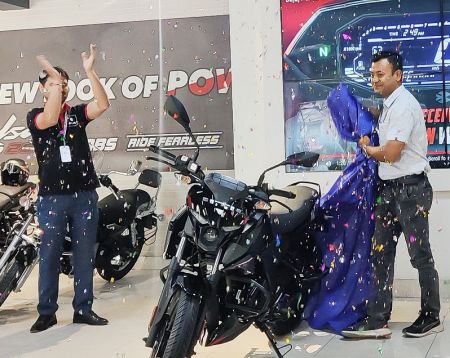 Hansraj Hulaschand and Co Launches Pulsar N150 in Nepal